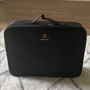 Relavel Black Makeup Case